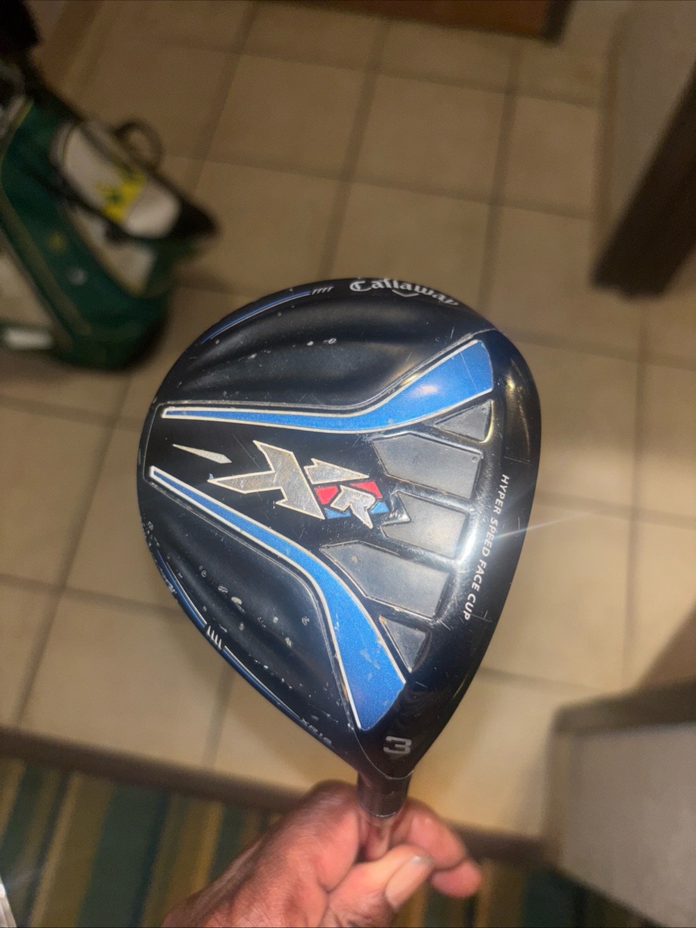 Callaway Driver x5 fairway wood in Blue and Black - Home Games Outdoor